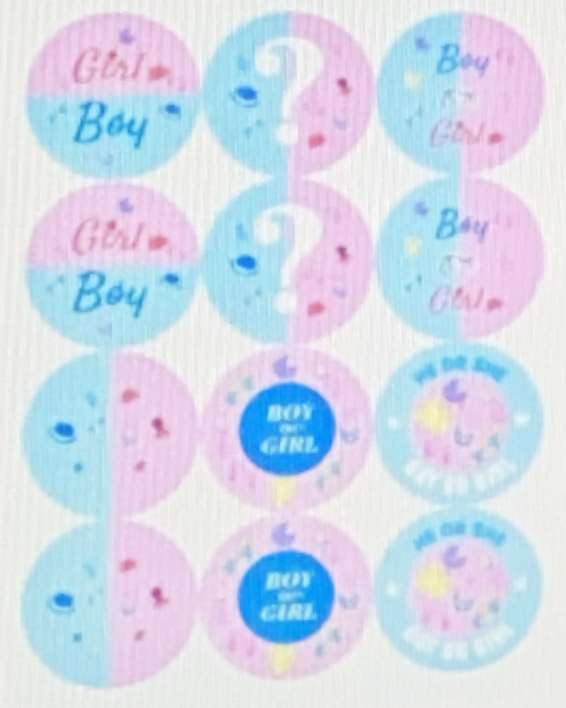 Adesivi Boy/Girl